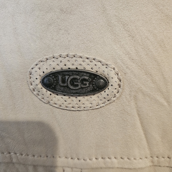 UGG Cream Suede Jacket Size XS - Picture 7 of 11